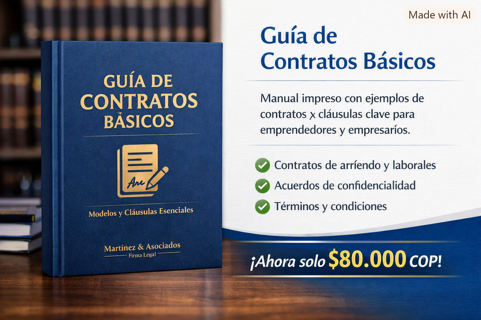 Guía impresa de contratos básicos
